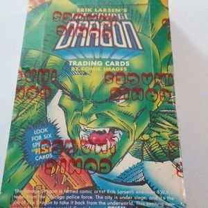 Savage Dragon Trading Cards Sealed Box Comic Images 1992 Erik Larsen Best Deal